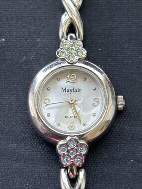 Mayfair Silver Tone Women’s Quartz Watch